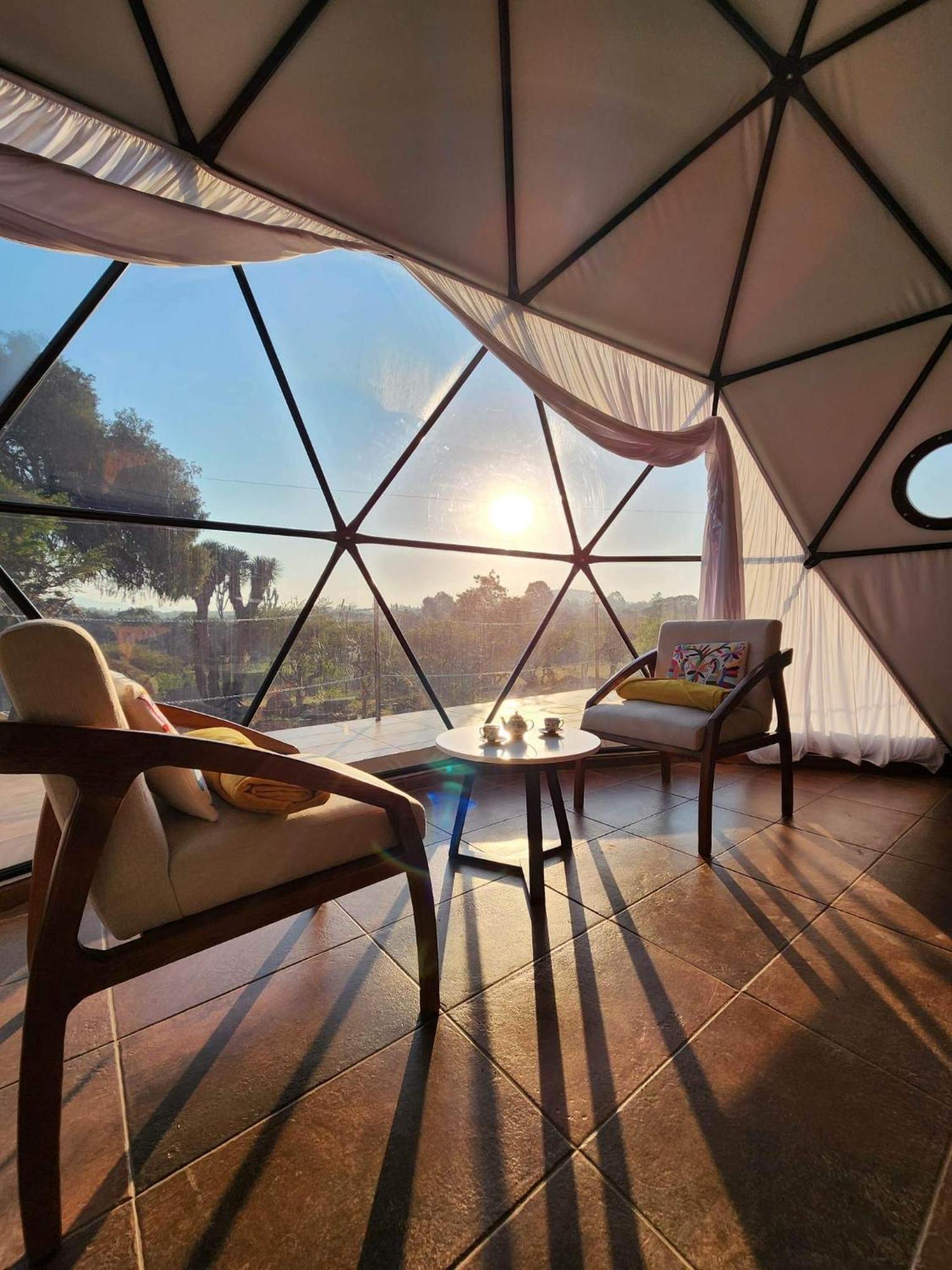 El Gato Glamping Con Vista Al Valle Huasca de Ocampo Exterior photo